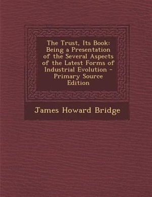 Front cover_The Trust, Its Book