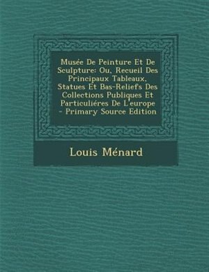 Couverture_MusTe De Peinture Et De Sculpture