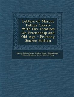 Front cover_Letters of Marcus Tullius Cicero