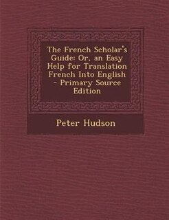Front cover_The French Scholar's Guide