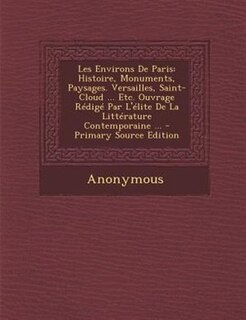 Front cover_Les Environs De Paris