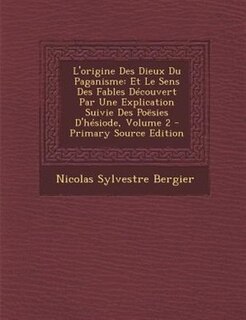 Front cover_L'origine Des Dieux Du Paganisme