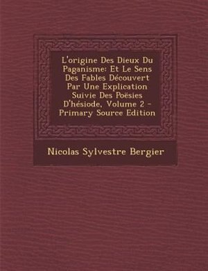 Front cover_L'origine Des Dieux Du Paganisme