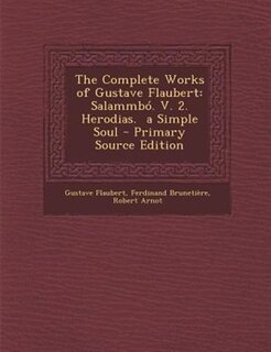 Front cover_The Complete Works of Gustave Flaubert