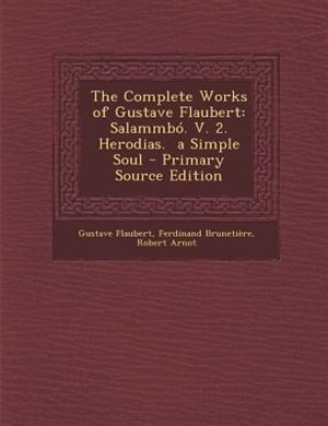 Front cover_The Complete Works of Gustave Flaubert