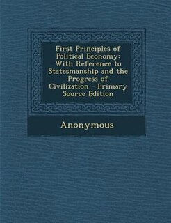Front cover_First Principles of Political Economy