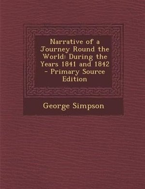 Couverture_Narrative of a Journey Round the World