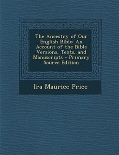 Couverture_The Ancestry of Our English Bible