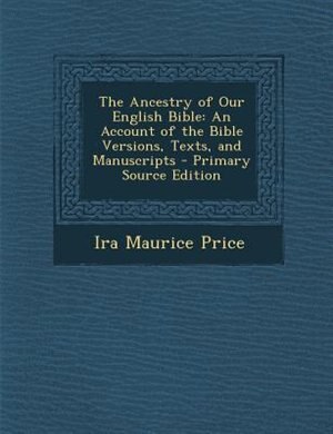 Couverture_The Ancestry of Our English Bible