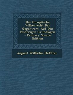 Front cover_Das EuropSische V÷lkerrecht Der Gegenwart