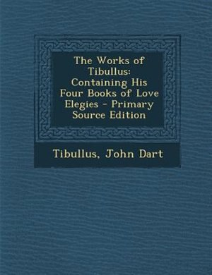 Front cover_The Works of Tibullus