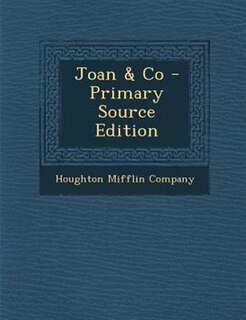 Couverture_Joan & Co - Primary Source Edition