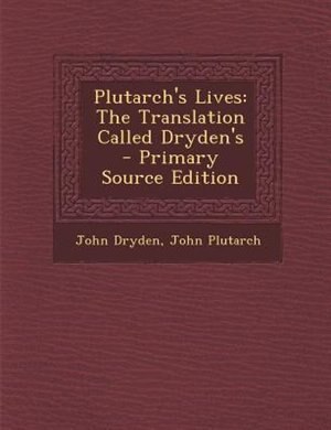 Front cover_Plutarch's Lives
