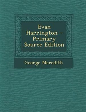 Front cover_Evan Harrington - Primary Source Edition