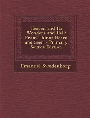 Couverture_Heaven and Its Wonders and Hell