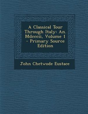 Couverture_A Classical Tour Through Italy