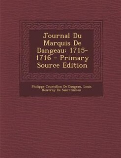 Front cover_Journal Du Marquis De Dangeau