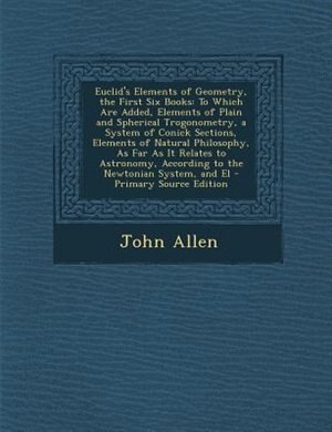 Front cover_Euclid's Elements of Geometry, the First Six Books
