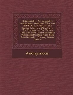 Front cover_Reiseberichte Aus Aegypten