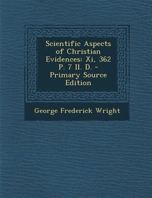 Couverture_Scientific Aspects of Christian Evidences