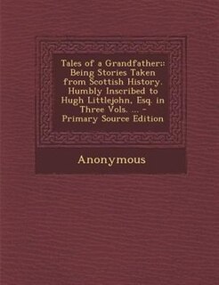 Couverture_Tales of a Grandfather;