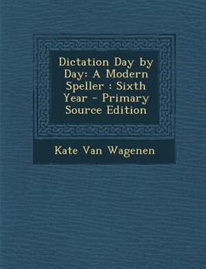 Front cover_Dictation Day by Day