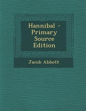 Couverture_Hannibal - Primary Source Edition