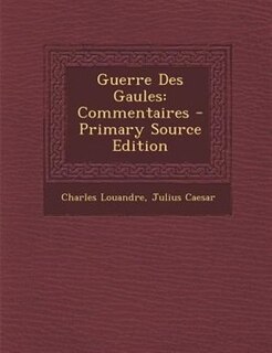 Front cover_Guerre Des Gaules