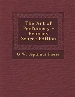 Front cover_The Art of Perfumery