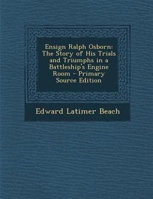 Front cover_Ensign Ralph Osborn