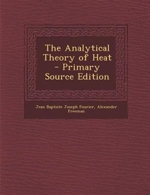 Couverture_The Analytical Theory of Heat