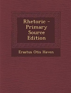 Couverture_Rhetoric - Primary Source Edition