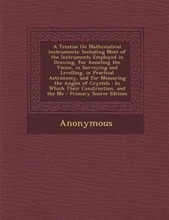 Couverture_A Treatise On Mathematical Instruments