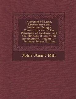 Couverture_A System of Logic, Ratiocinative and Inductive