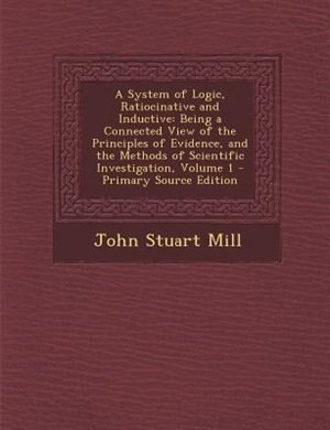 Couverture_A System of Logic, Ratiocinative and Inductive