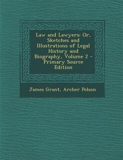Couverture_Law and Lawyers