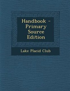 Front cover_Handbook - Primary Source Edition