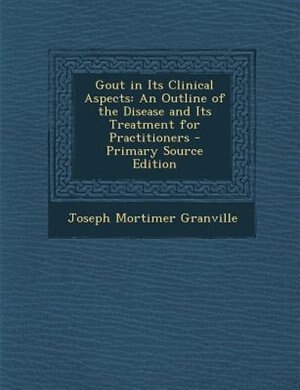 Front cover_Gout in Its Clinical Aspects