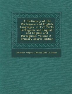 Couverture_A Dictionary of the Portuguese and English Languages, in Two Parts