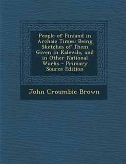 Couverture_People of Finland in Archaic Times