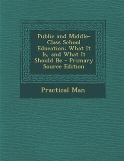 Couverture_Public and Middle-Class School Education