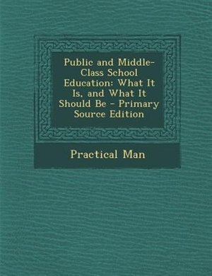 Couverture_Public and Middle-Class School Education