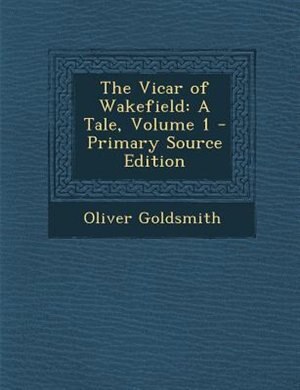 Front cover_The Vicar of Wakefield