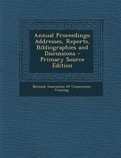 Couverture_Annual Proceedings
