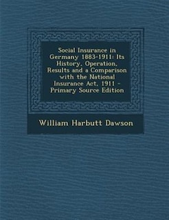 Couverture_Social Insurance in Germany 1883-1911