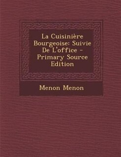Front cover_La CuisiniFre Bourgeoise