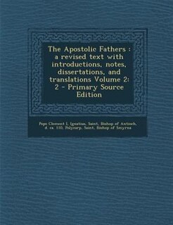 Front cover_The Apostolic Fathers