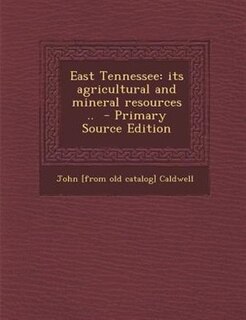 Couverture_East Tennessee
