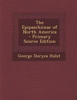 Couverture_The Epipaschiinae of North America  - Primary Source Edition