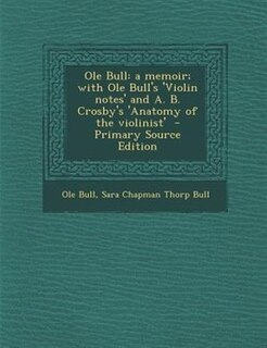 Front cover_Ole Bull